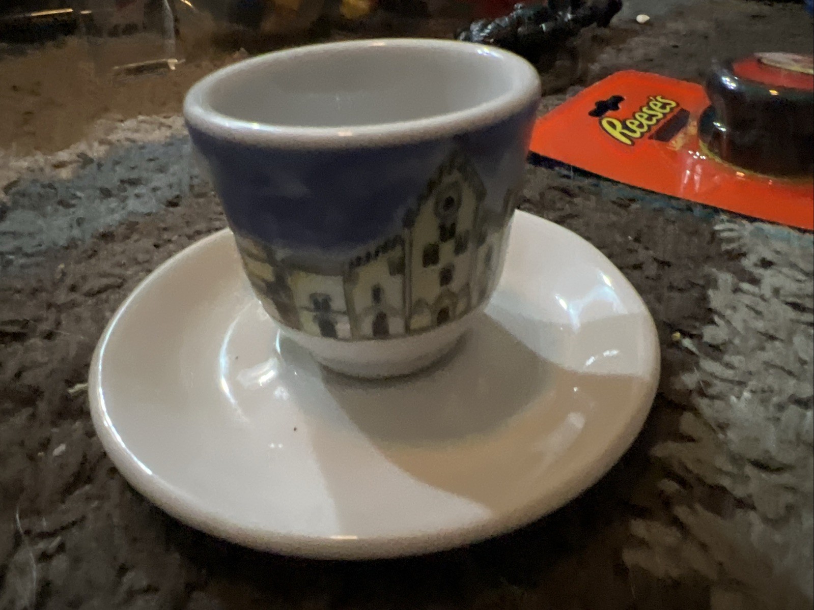 Nuova Point Cities of Italy Espresso Cup & Saucer Made in Italy