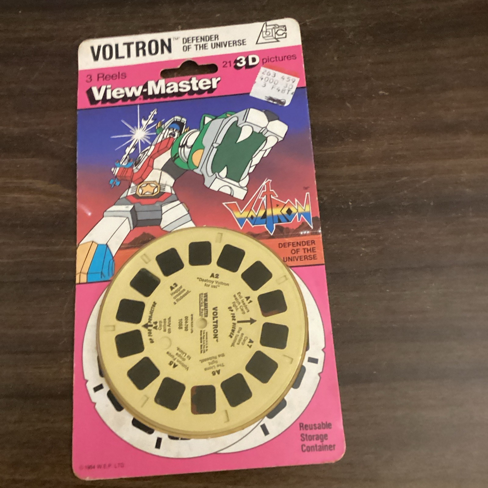1984 Voltron View-Master 3 Reel Set Sealed Unopened Complete GAF Vintage
