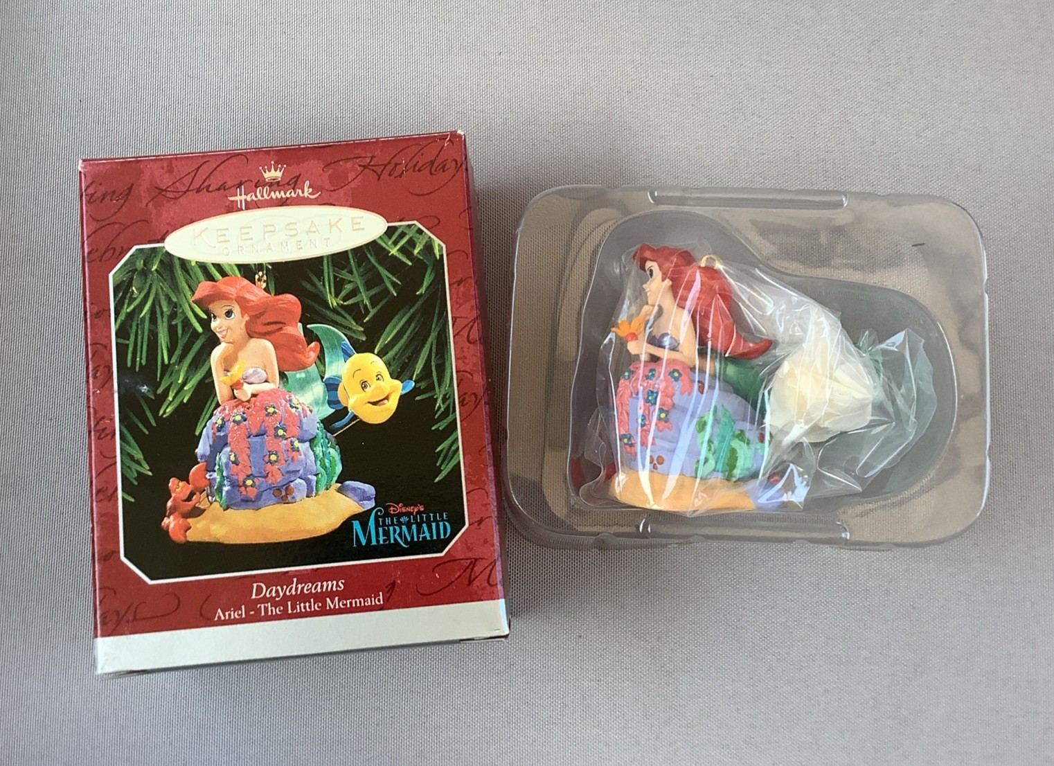 Hallmark Keepsake Ornament ARIEL Daydreams The Little Mermaid with Flounder