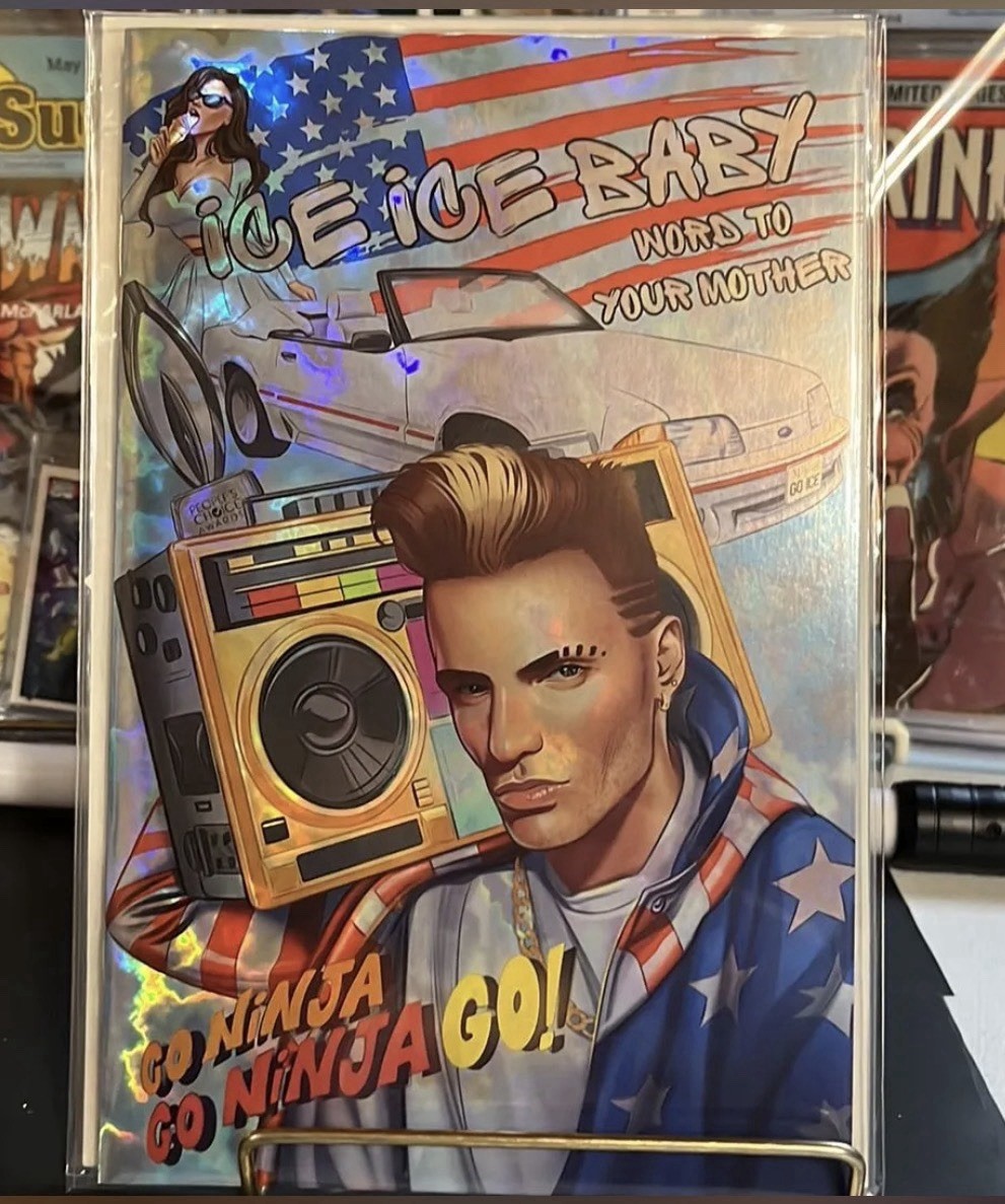 Vanilla Ice Baby Huey Comic Convention Exclusive 8/50 Cracked Ice Edition