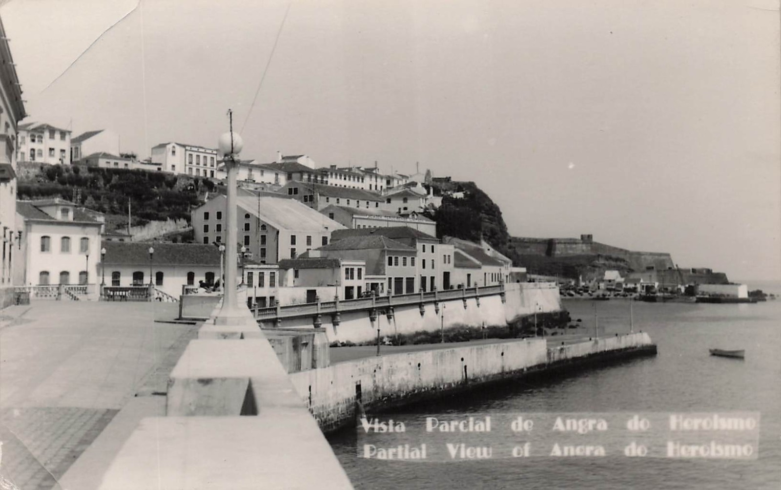 RPPC Azores Islands Portugal Angra do Heroismo Photo Vtg Postcard J22