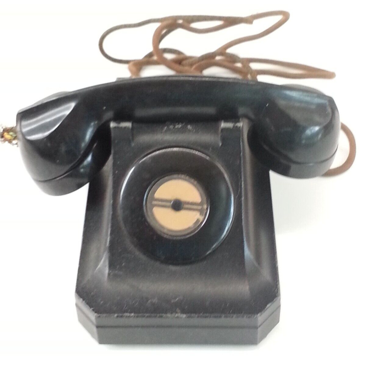 Art Deco Black Antique Lobby Phone Telephone Stromberg Carlson As-is For Repair