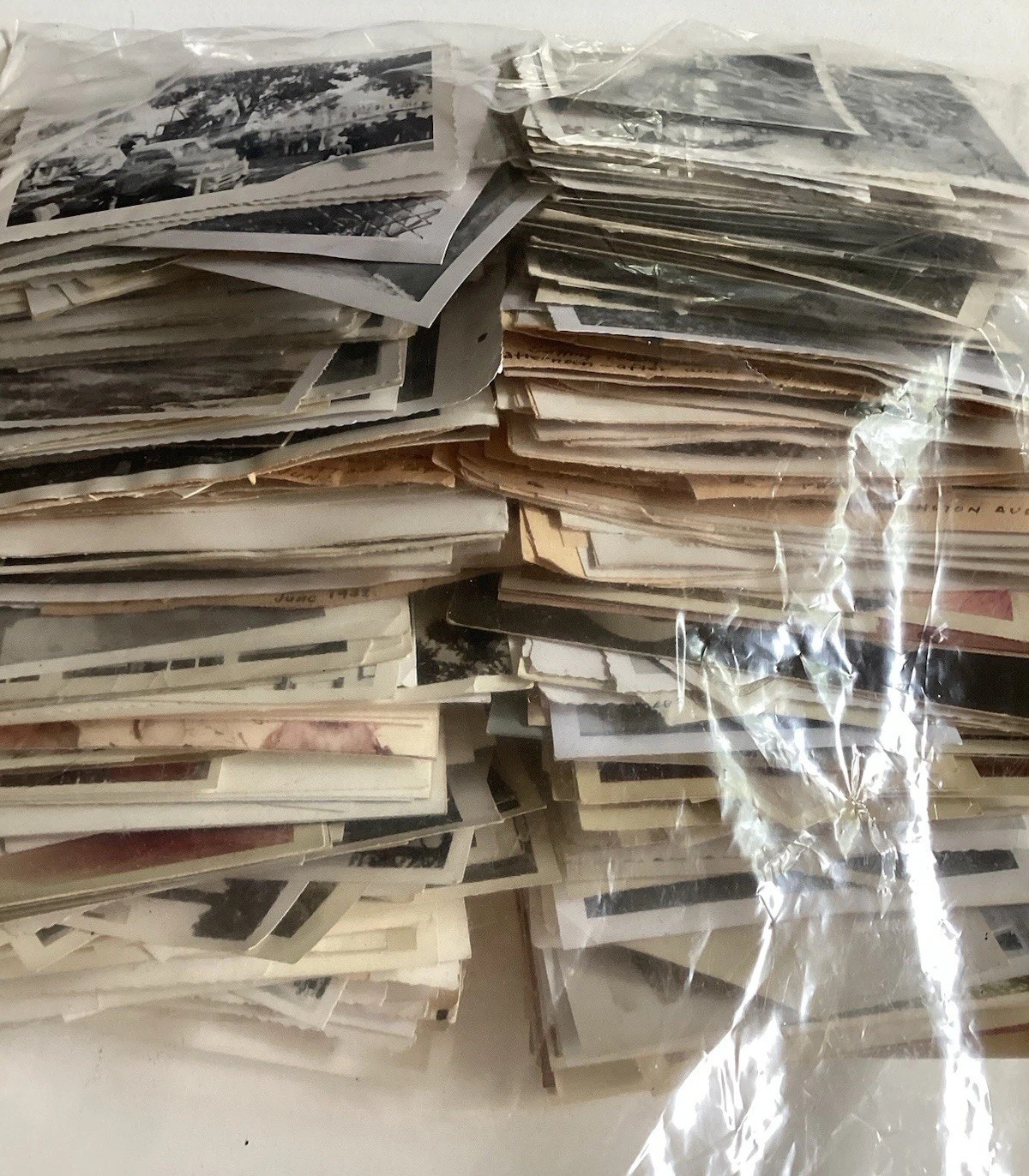3 Pounds Vintage Photo Lot JUNK Snapshots Art Craft Journal History Resell