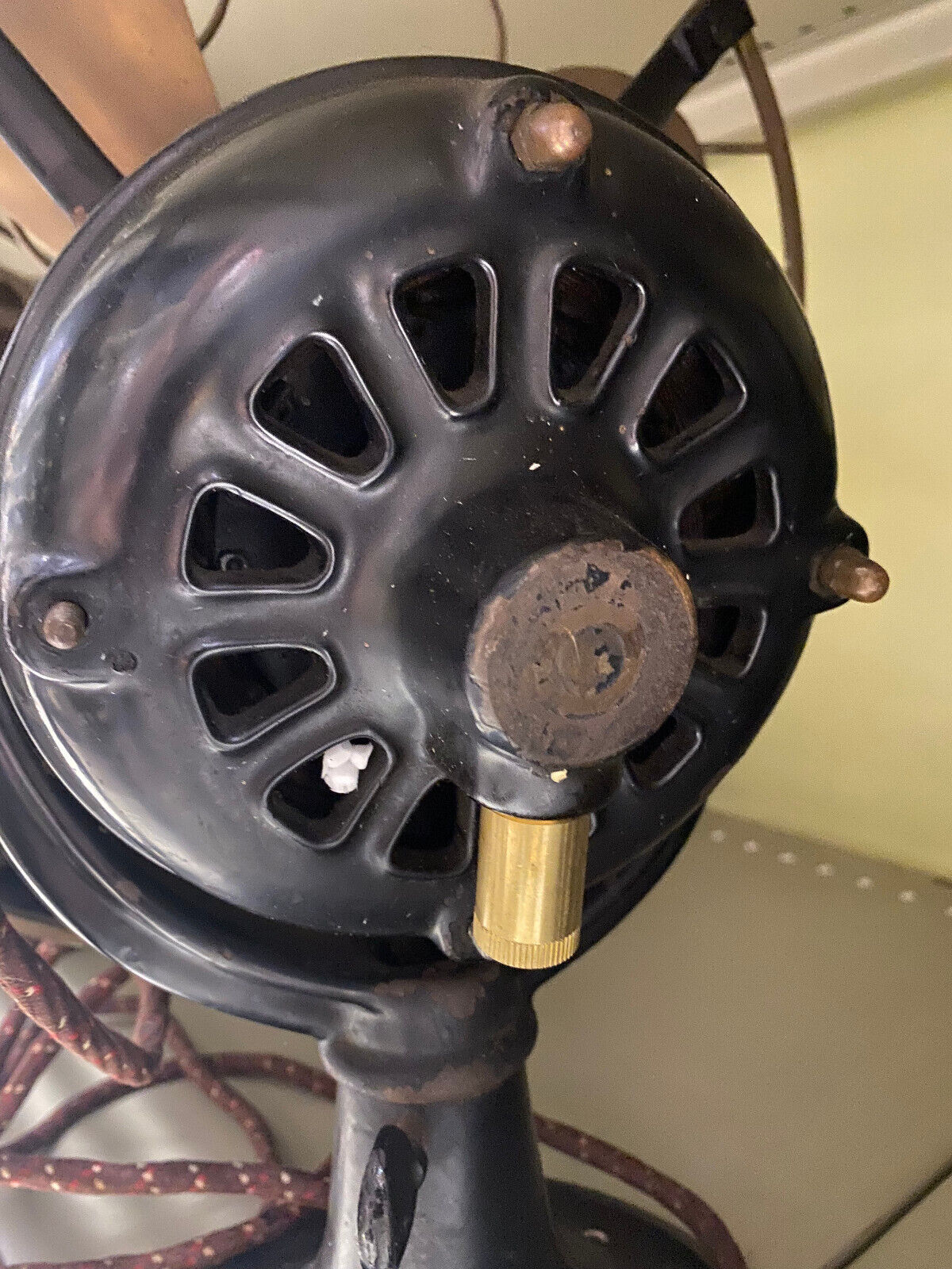 Antique Tank Fan Oiler, Vintage Westinghouse Fan