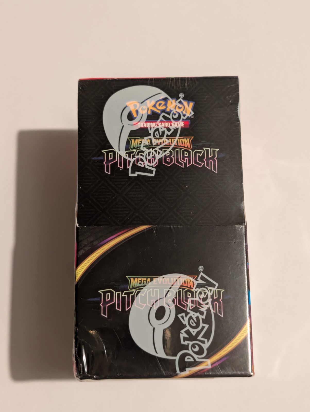 Pokémon TCG Mega Evolution Pitch Black Half Booster Box 18 Packs New Sealed