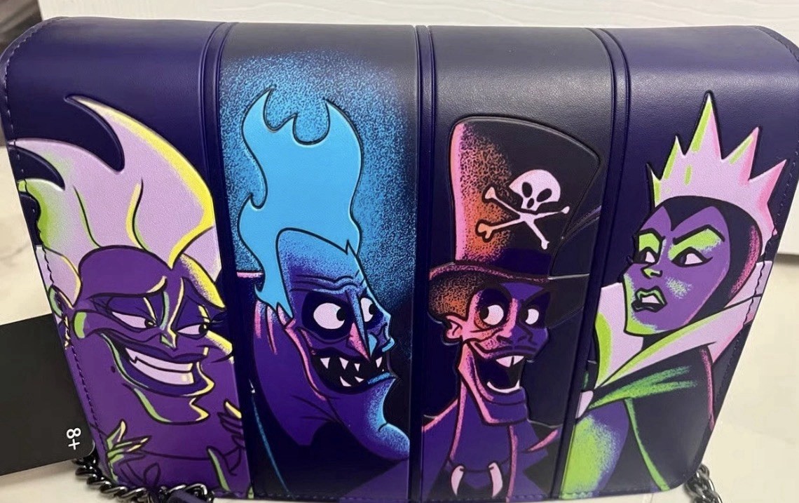 Disney Loungefly Villians Crossbody Bag-NWT Disney Loungefly Villians Crossbody Bag-NWT
