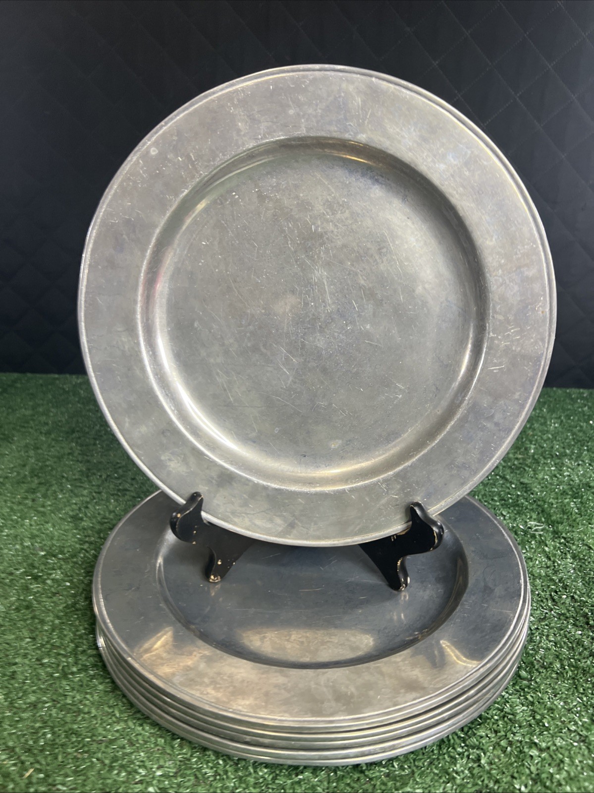 (6) Wilton Pewter 10 1/2\