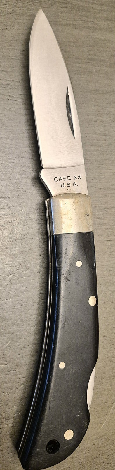 Vintage 1977 Case XX 21051  LSSP  Lockback Pocket Knife, Great Condition
