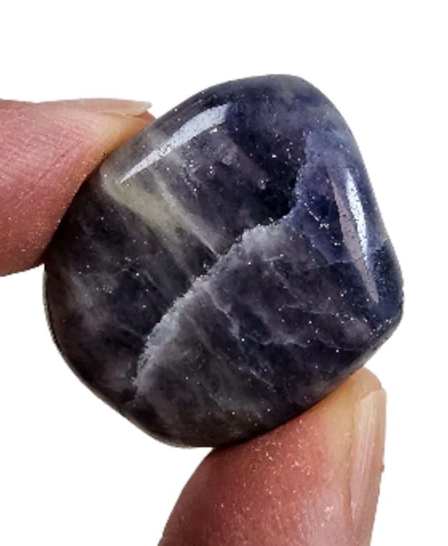 Iolite Polished Crystal Stone India 16.3 grams