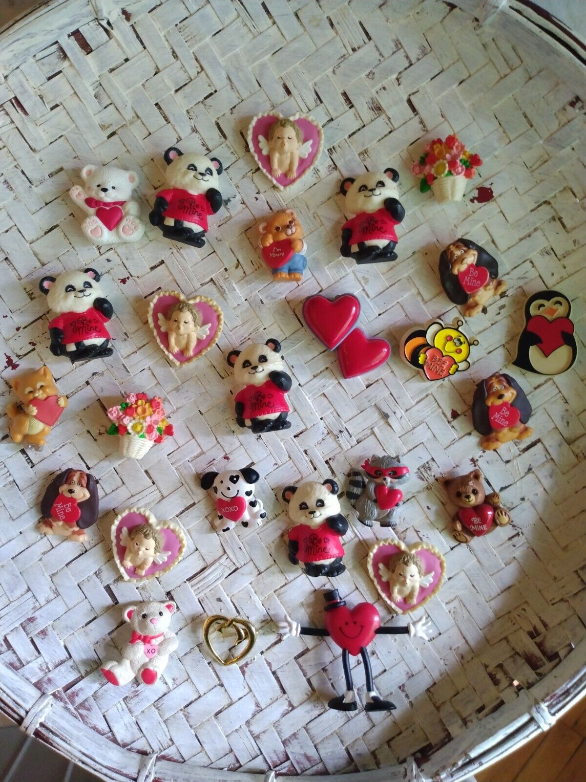 Vintage Hallmark Valentine's Day Label Pins Collectable Gifts