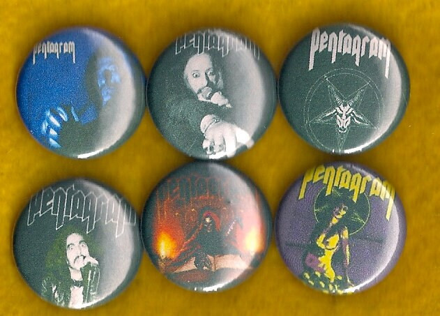 PENTAGRAM Pins Set 1\