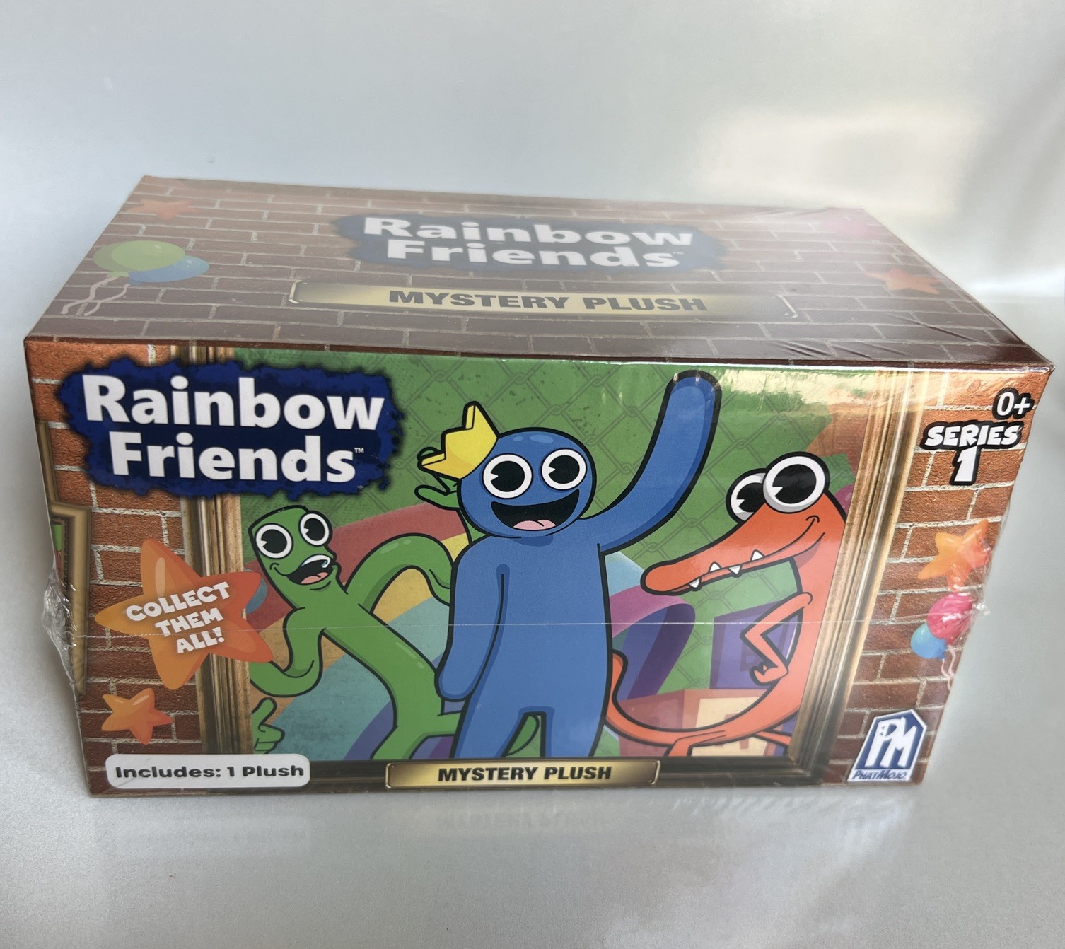 RAINBOW FRIENDS Roblox Collectible Mystery Plush Toy Blind Bag Box NEW RAINBOW FRIENDS Roblox Collectible Mystery Plush Toy Blind Bag Box NEW