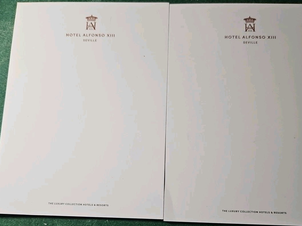 HOTEL ALFONSO XIII,Sevilla, Spain Notepad Paper