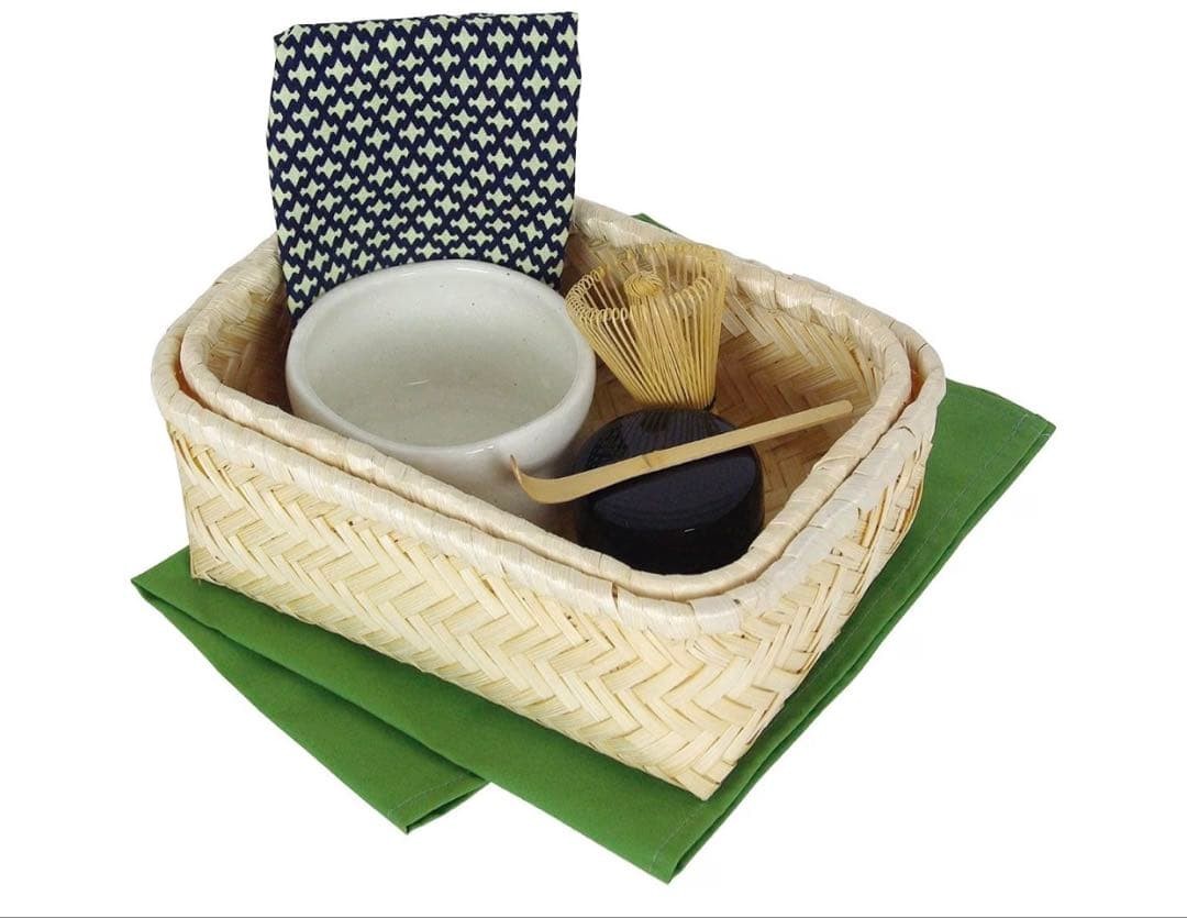 Yamako Tea Utensil Matcha Set Japanese Ceremonial Tea Ceremony Green