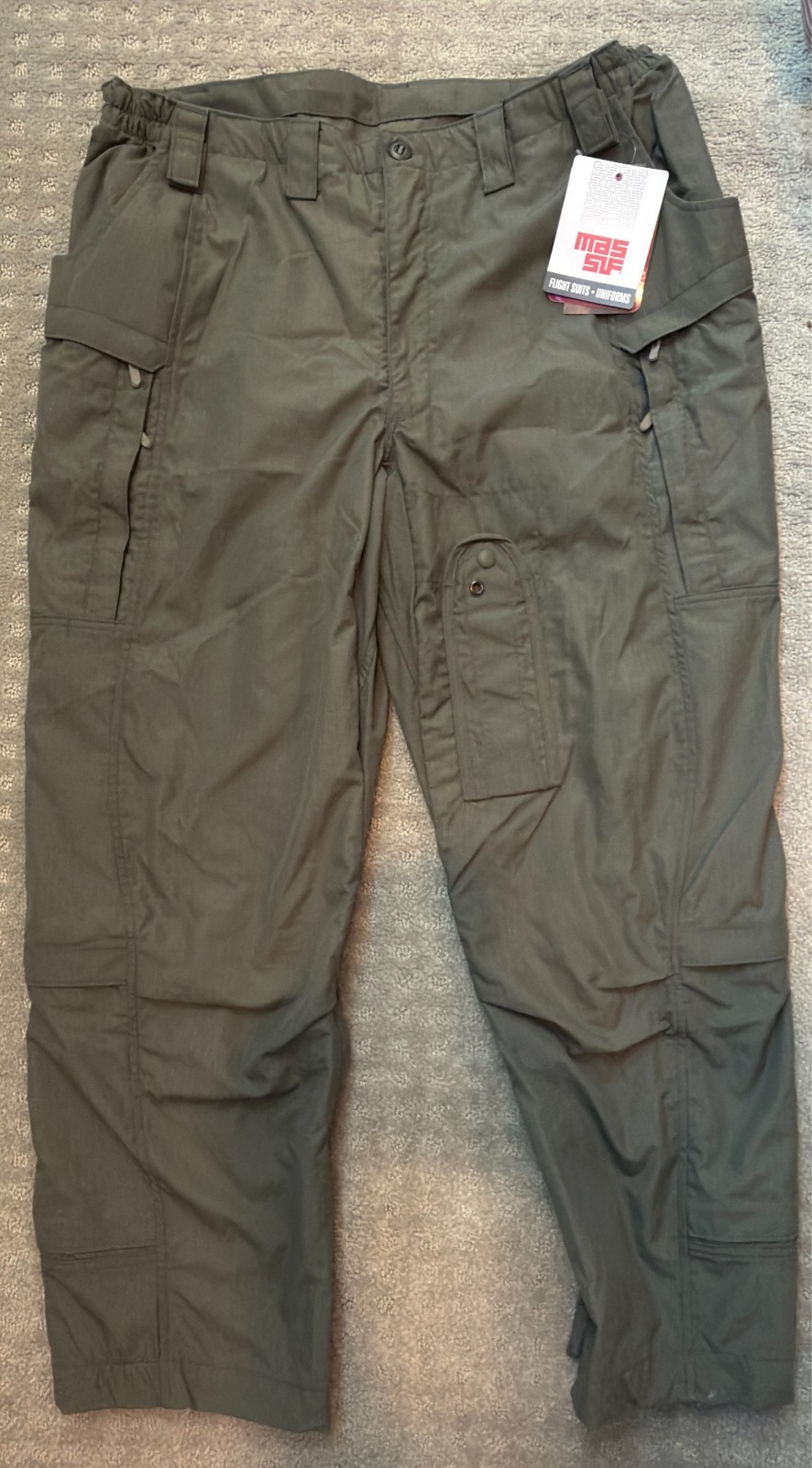 Massif 2-Piece Flight Suit Pants NAVAIR (FR) Extra Large Regular Sage Green XLR