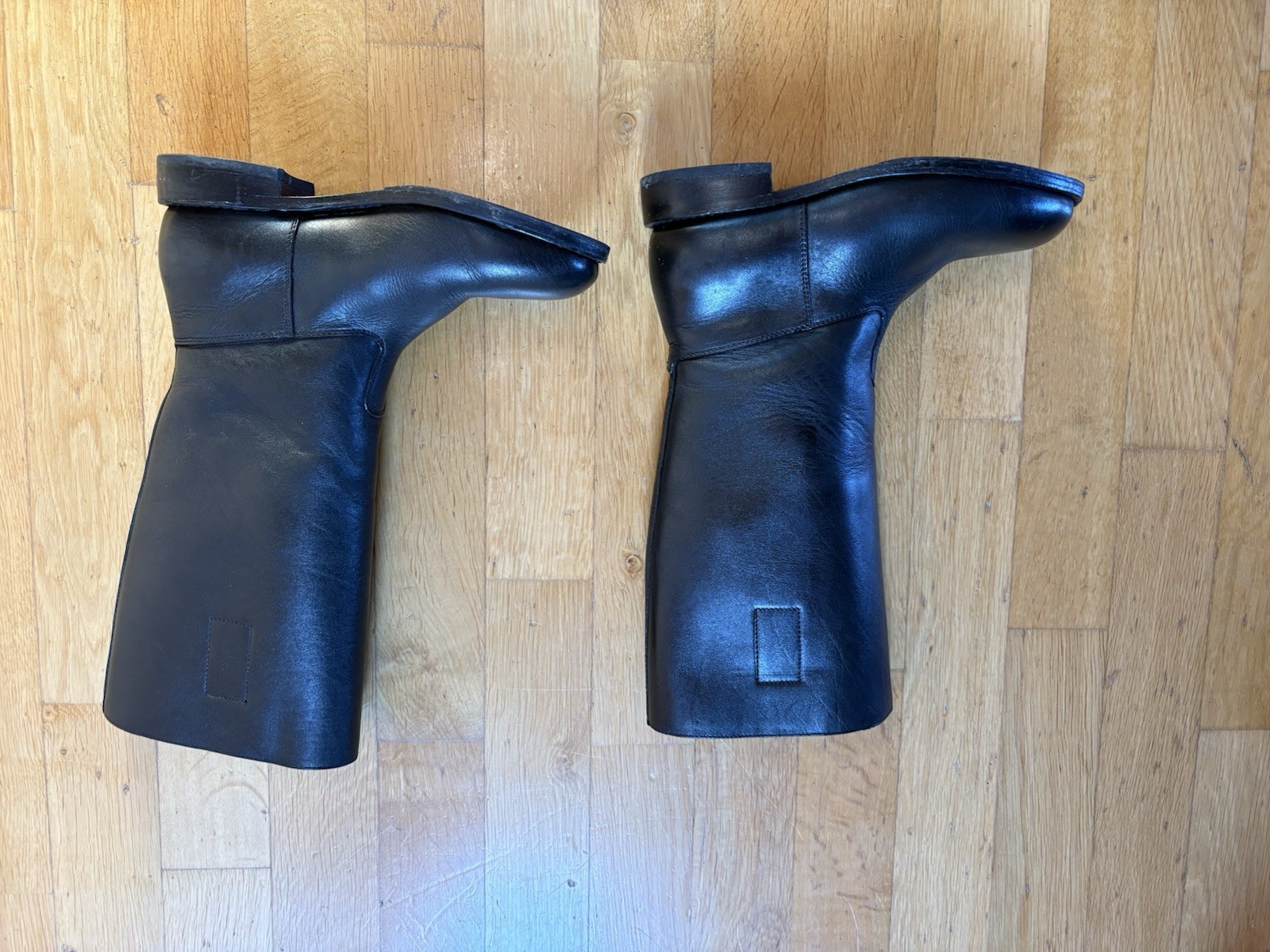 Original BW Guard Battalion Parade Boots Knobbecher 7.5 + Removable Gaiters