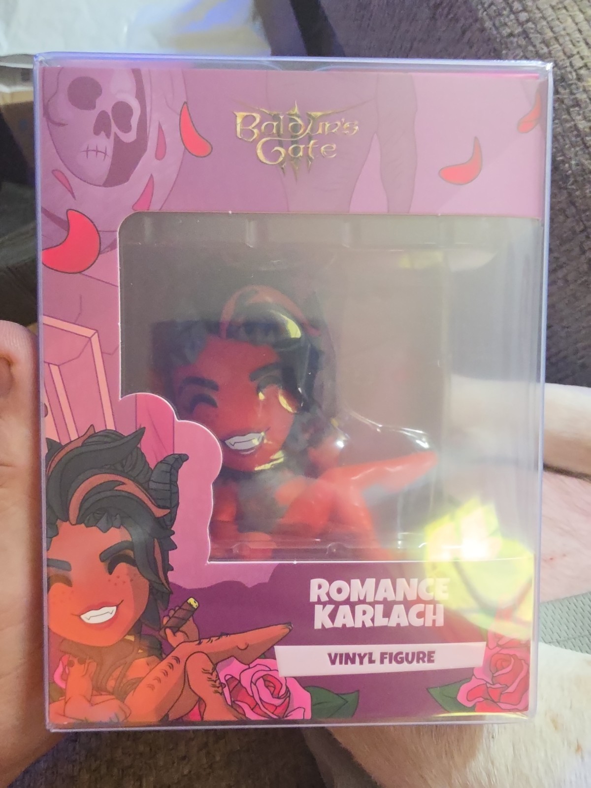 Youtooz Baldur’s Gate 3 Romance Karlach Vinyl Plastic H3.7inch Figure Model Youtooz Baldur’s Gate 3 Romance Karlach Vinyl Plastic H3.7inch Figure Model