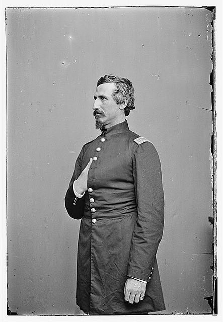 Photo:Col. A.G. Bracket 9th Illinois Cavalry 1860s Civil War Portrait
