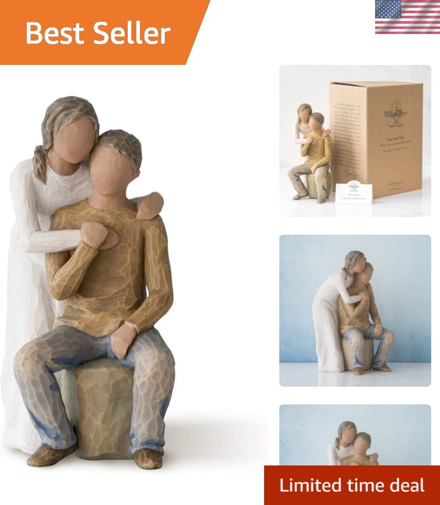 You and Me Darker Skin, Sculpted Hand-Painted Figure