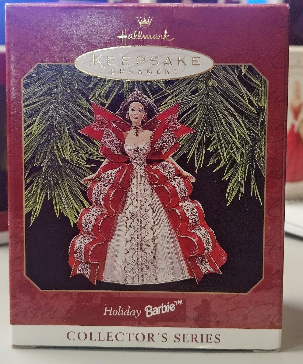 Hallmark 1997 Holiday Barbie Keepsake Ornament 5th in Series