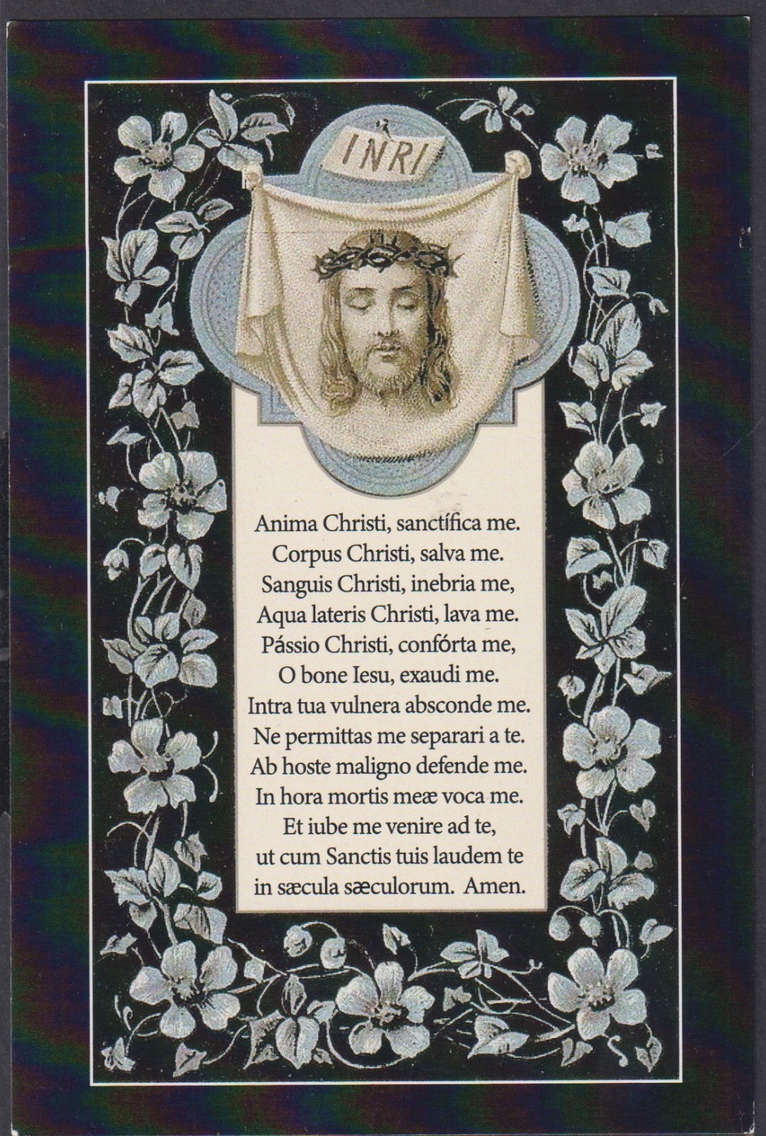 Holy card de Jesus santino estampa image pieuse