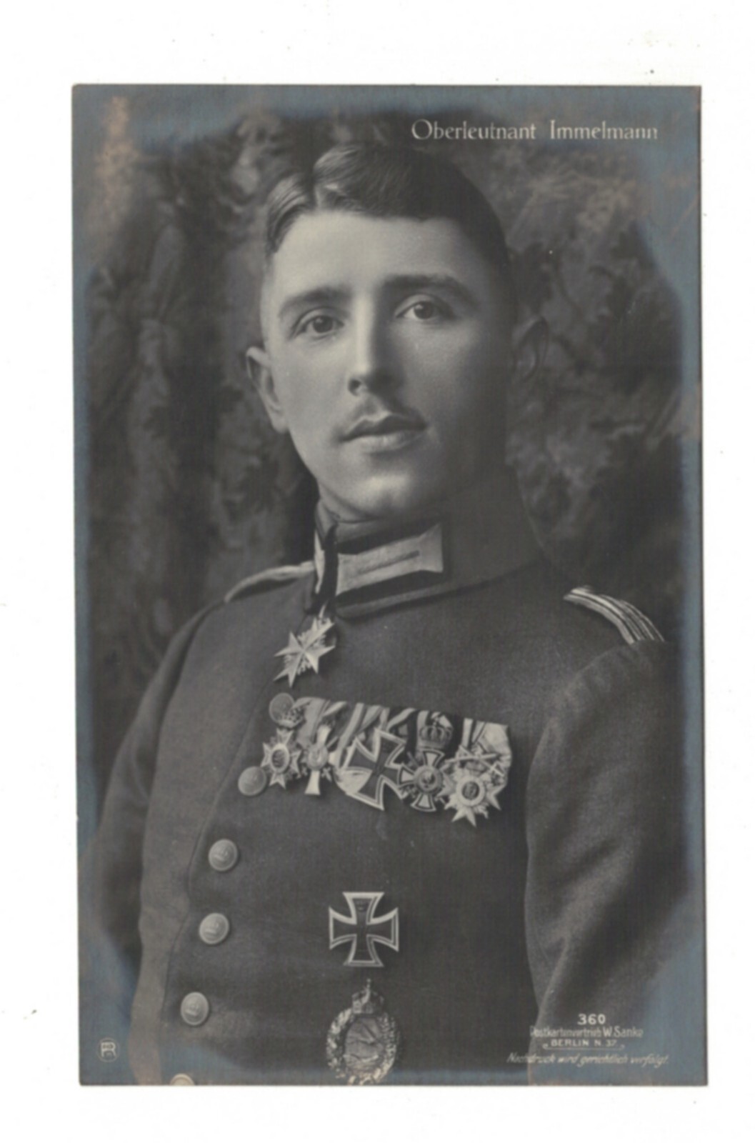 AP1402 - WW1 - FLYING ACE, MAX IMMELMANN, 17 KILLS & SHOT IN 1916 - 2x rppc rare AP1402 - WW1 - FLYING ACE, MAX IMMELMANN, 17 KILLS & SHOT IN 1916 - 2x rppc rare