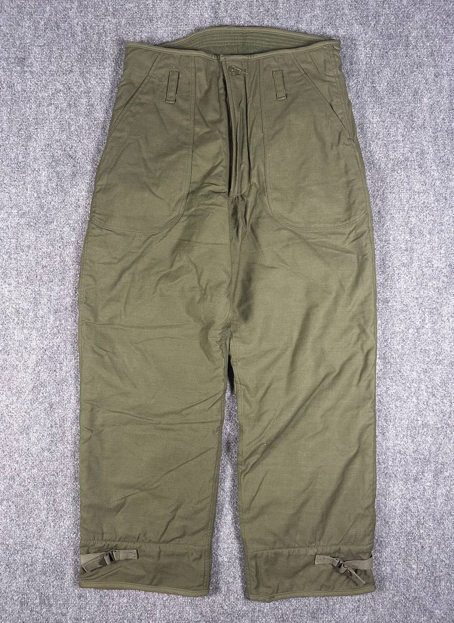 Vintage 70s US Military Trousers Cold Weather Permeable Green Medium 31x34 Army Vintage 70s US Military Trousers Cold Weather Permeable Green Medium 31x34 Army