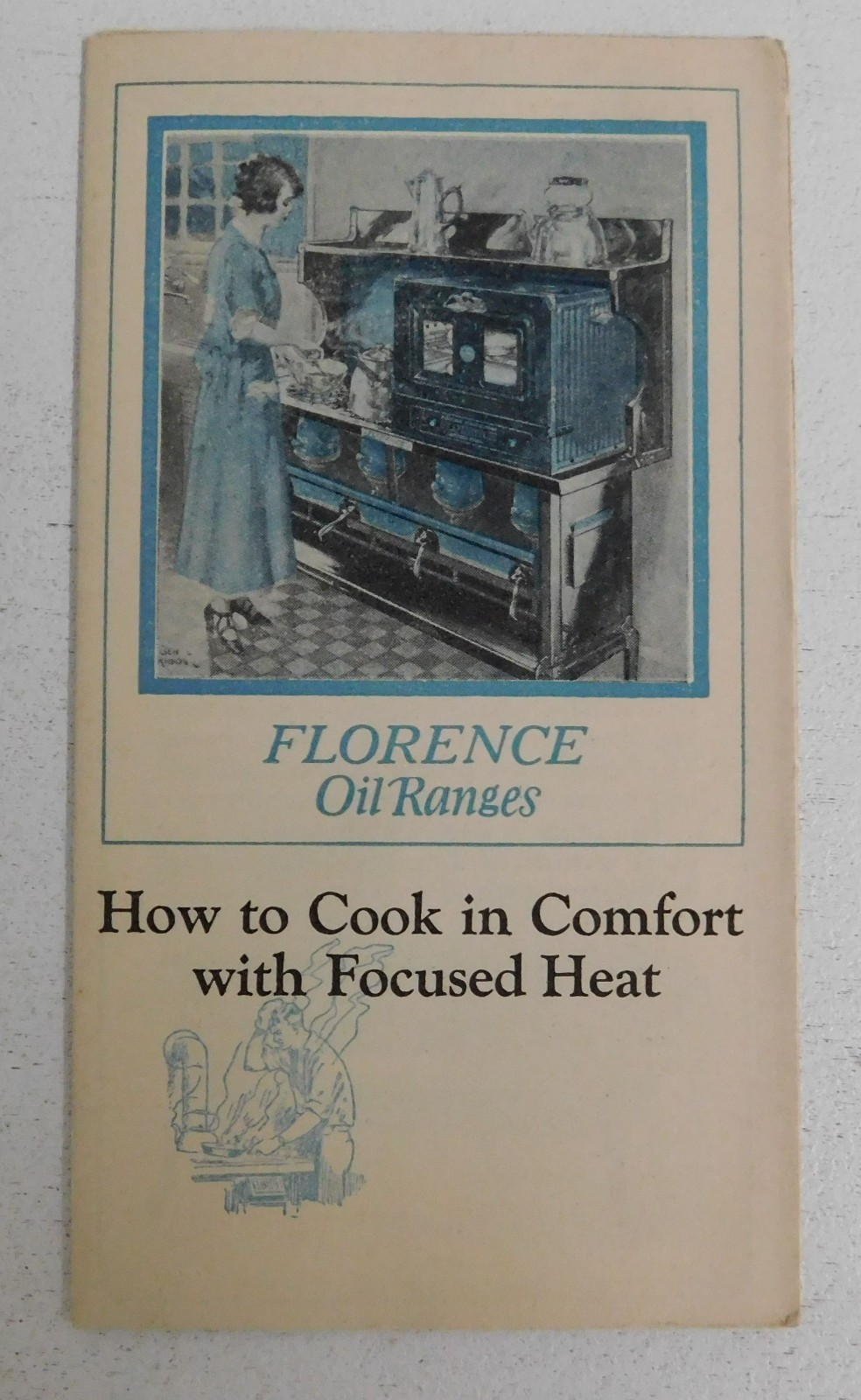 5 circa 1920's Florence oil Range Booklets