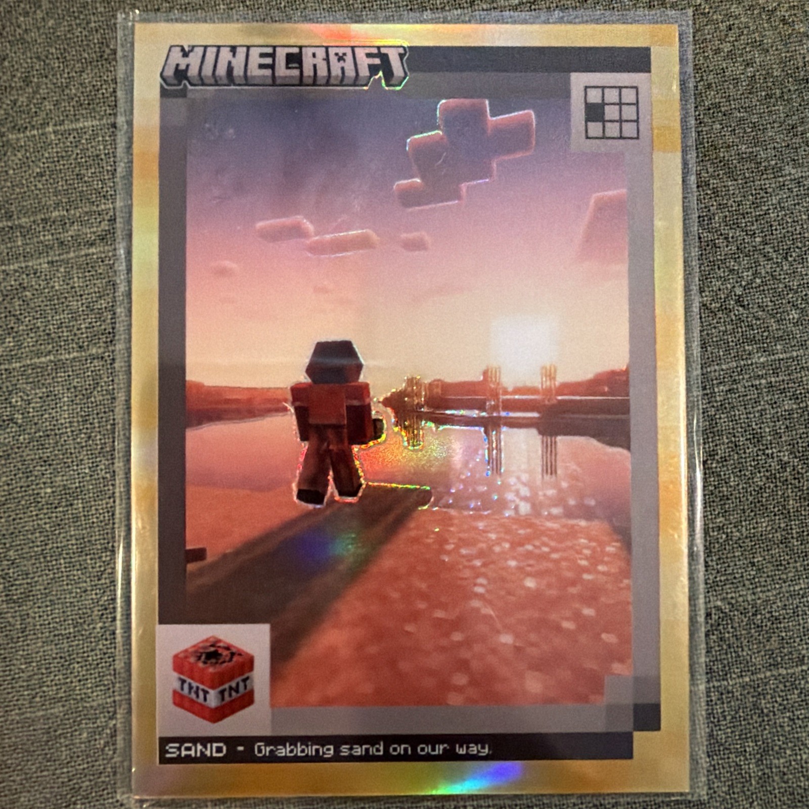 2024 Panini Minecraft Gold #85 Sand #42/49