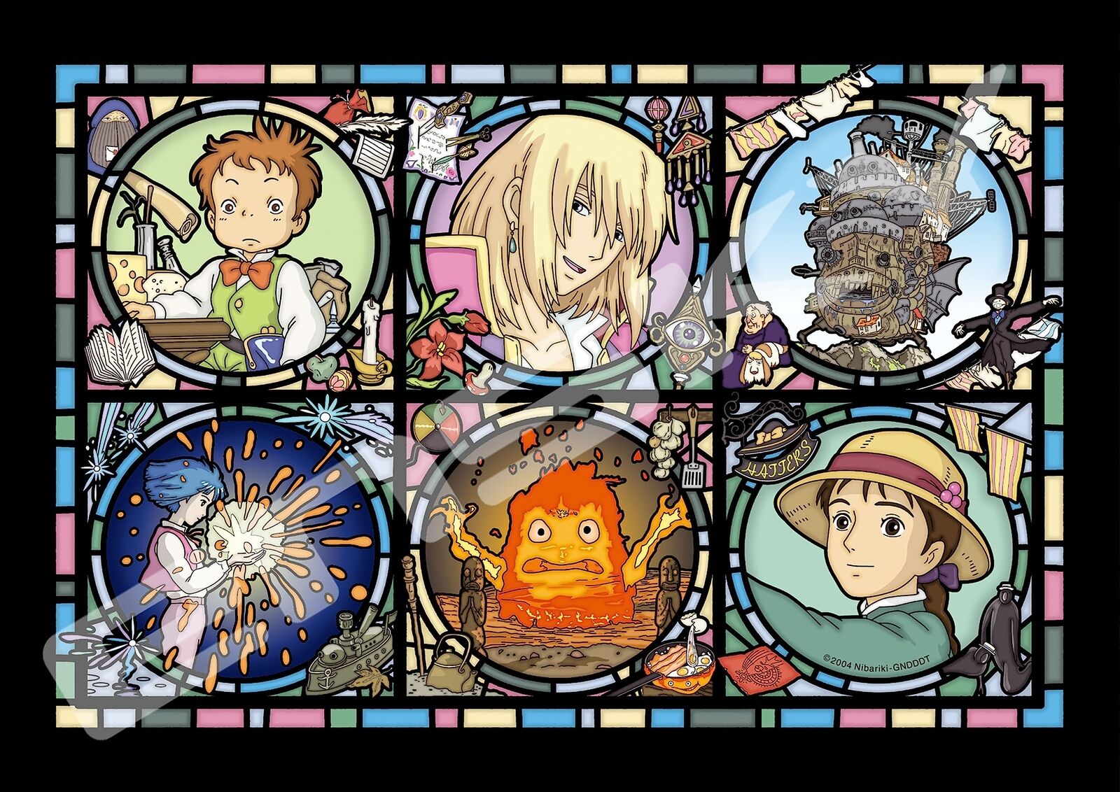 Ensky - Howl\'s Moving Castle - [The Magical Castle] Art Crystal Jigsaw Puzzle...