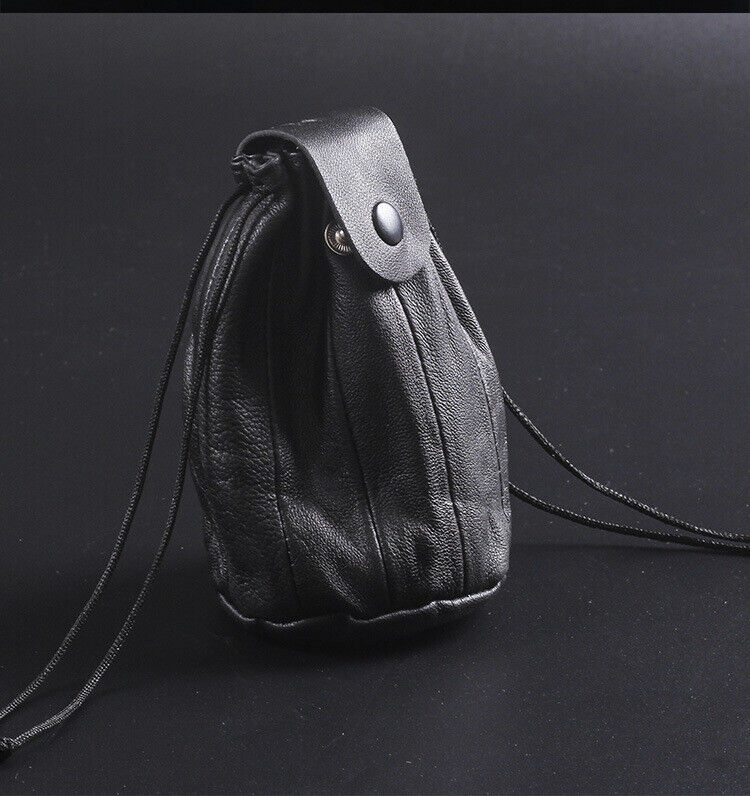 Portable Tobacco Bag Sheepskin Hand Rolled Pipe Bag Moisture-proof Storage Bag