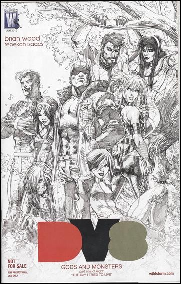 DV8: Gods and Monsters #1B VF/NM; WildStorm | Jim Lee sketch variant - we combin
