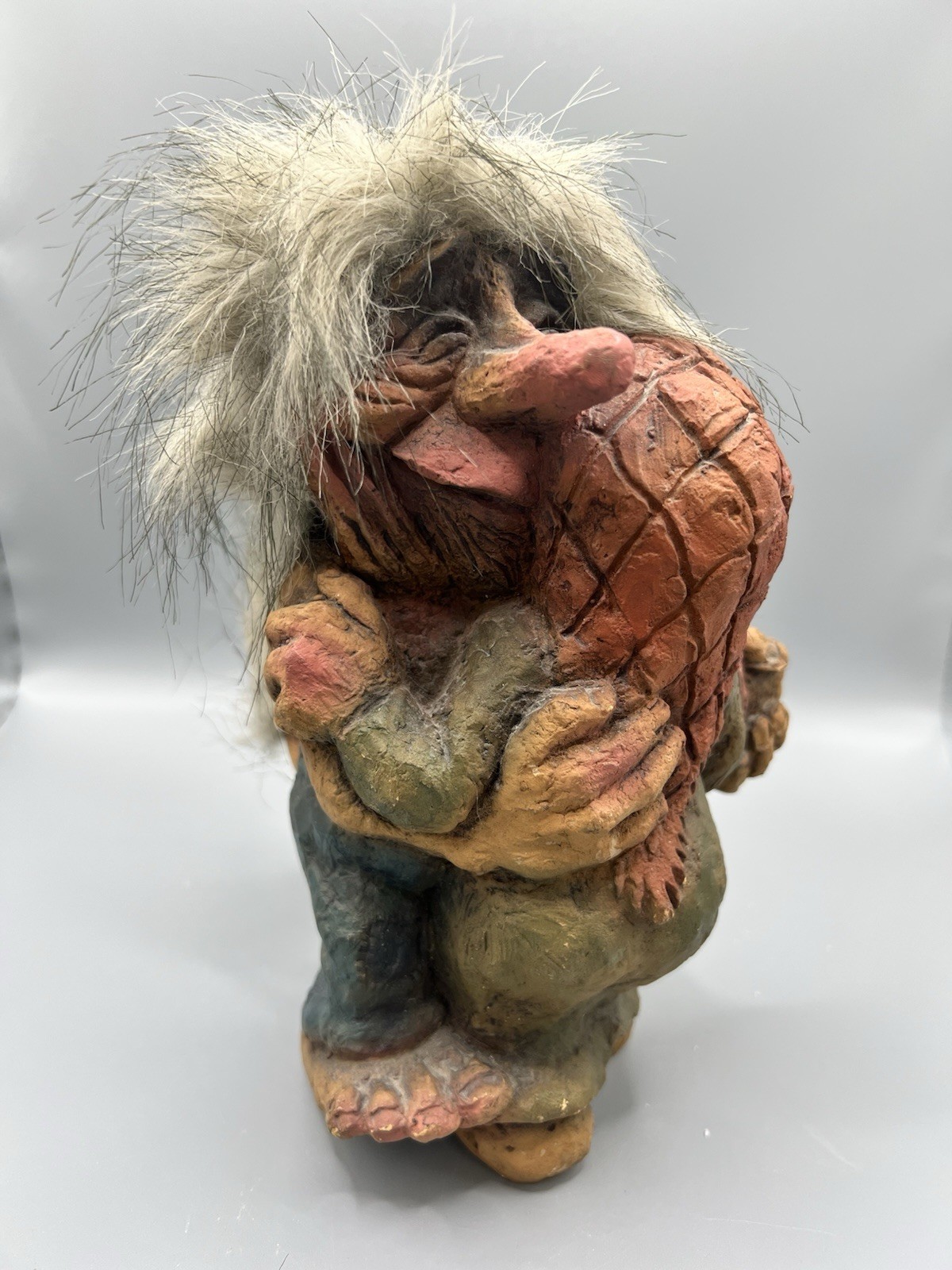 Vintage Nyform 8 Inch Troll Dancing Couple Made In Norway Collectible Vintage Nyform 8 Inch Troll Dancing Couple Made In Norway Collectible