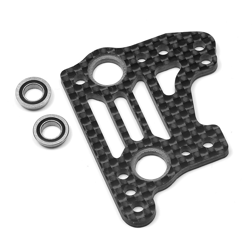 For Kyosho MP11 IF729 Model Car Carbon Fibre Differential Seat Fixed Plate LY235