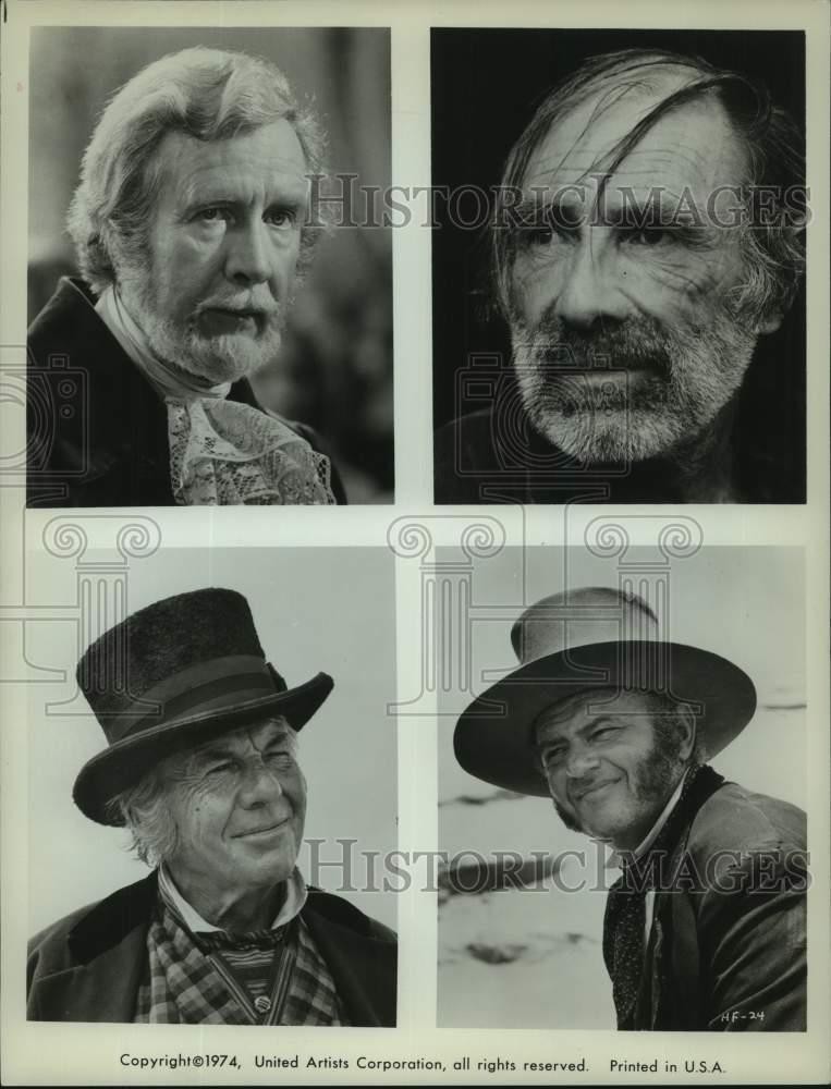 1974 Press Photo Cast of the movie 