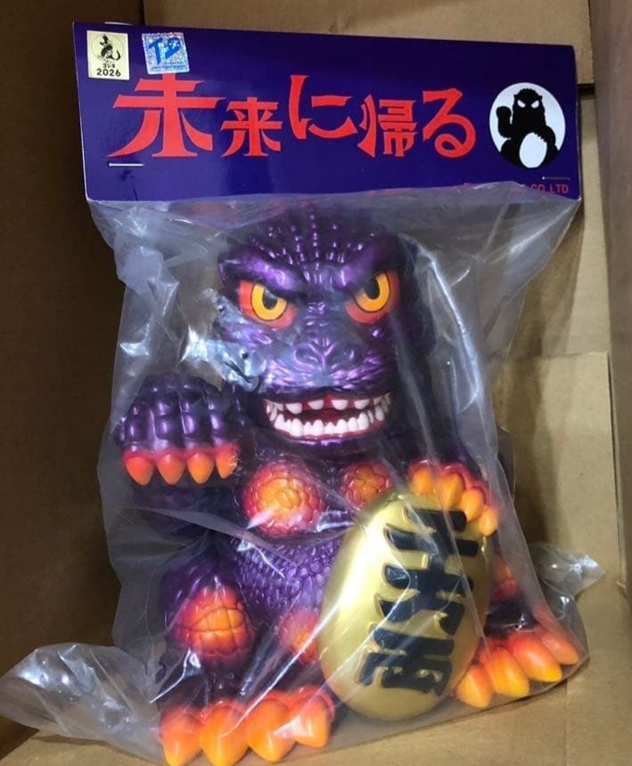Retro Future Maneki Godzilla Lucky Beckoning Godzilla Figure Halloween ver. Retro Future Maneki Godzilla Lucky Beckoning Godzilla Figure Halloween ver.