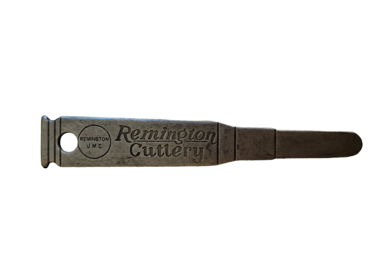 Remington Cutlery UMC Pocket Knife Blade Opener Bullet Advertising Key Fob