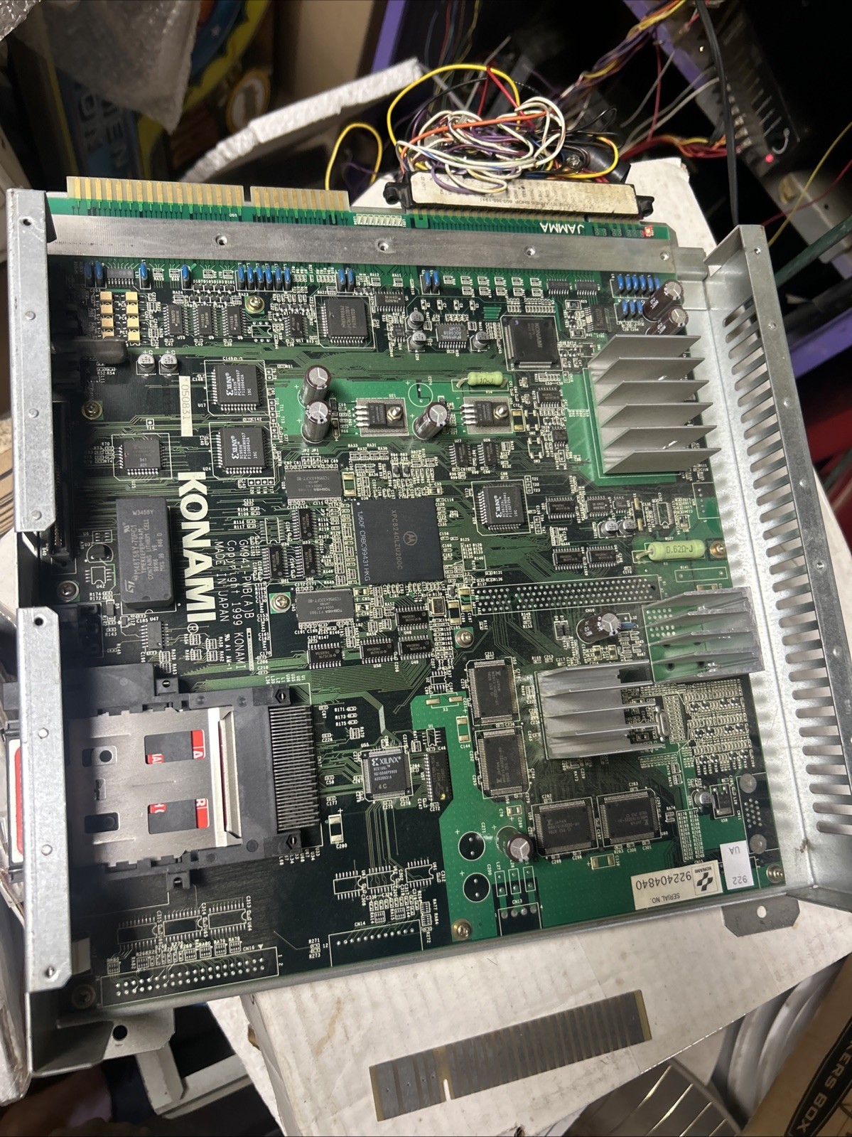 Not Working Rtc Error Viper Konami  Jamma Pcb Board ARCADE Video  GAME Part C173