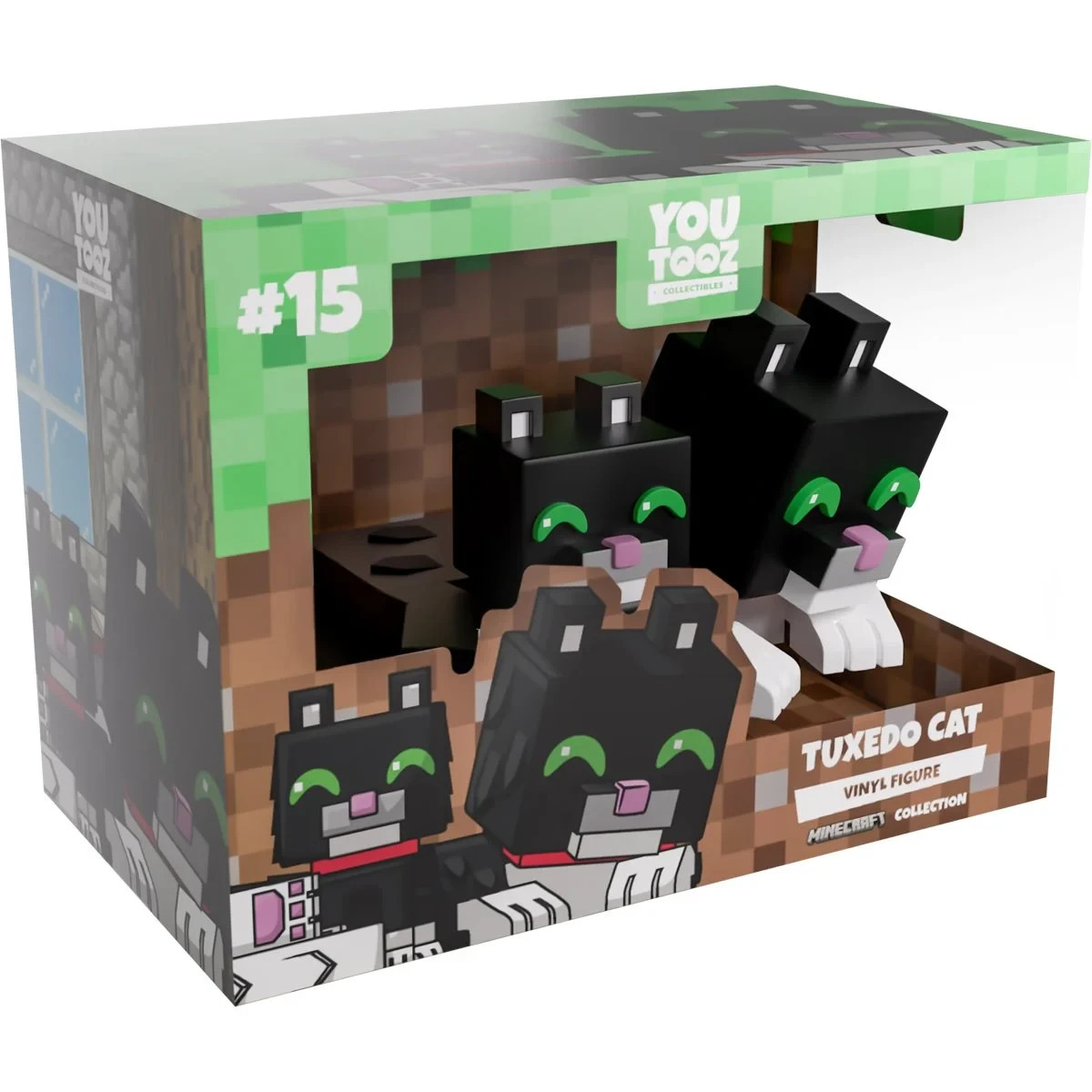 Youtooz: Minecraft Collection: Tuxedo Cat Vinyl Figure #15