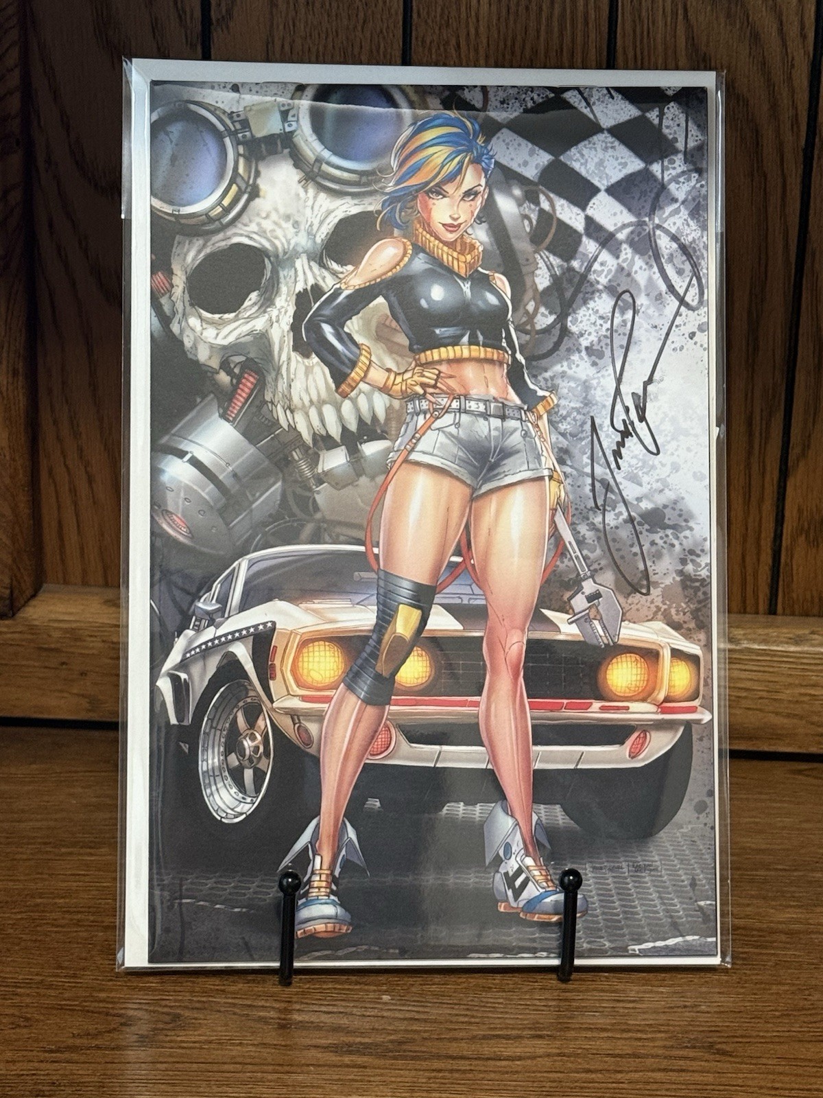 The Last Driver Jaime Tyndall Signed COA