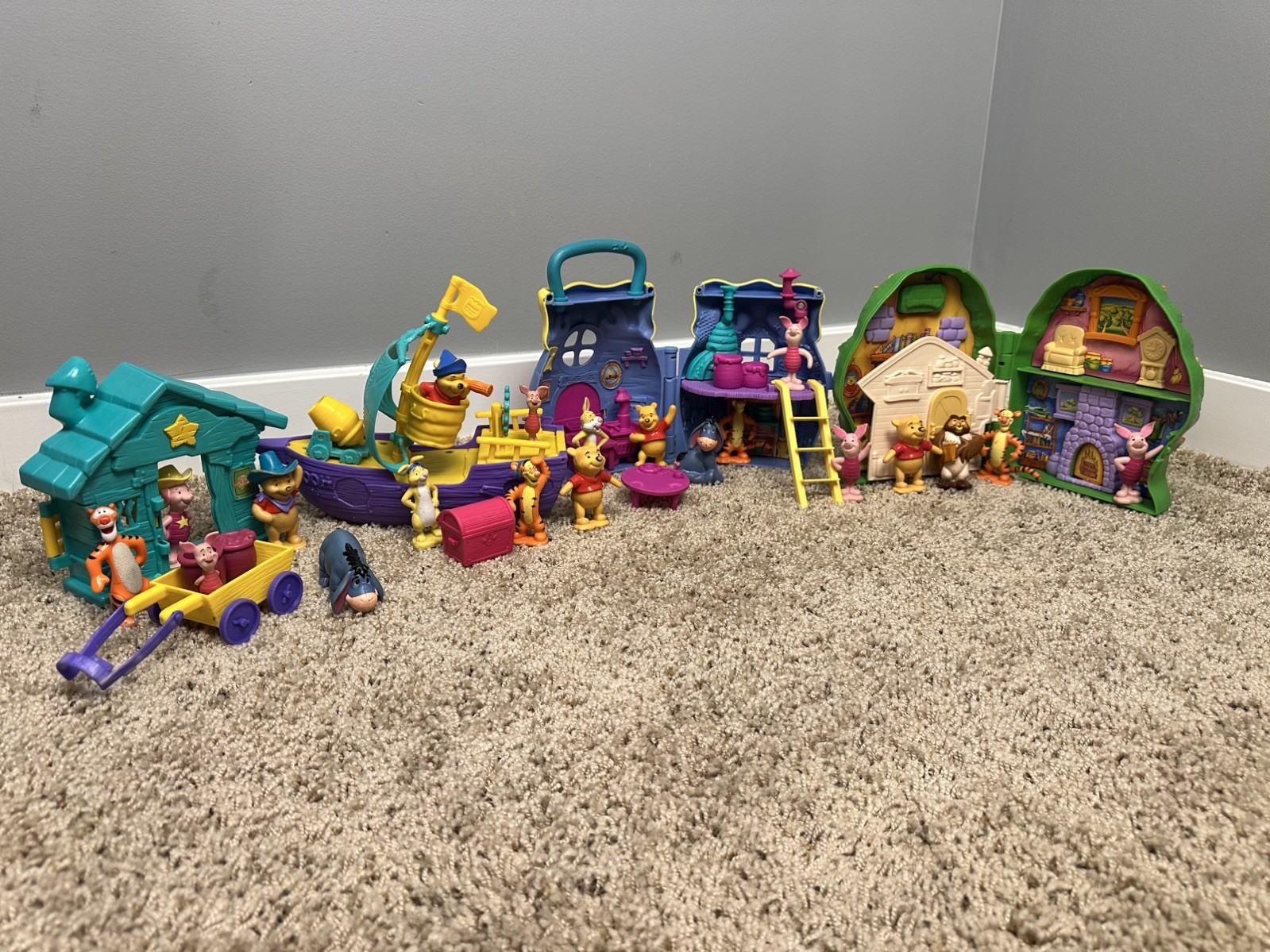 Vintage Play Sets 1992 Disney Winnie the Pooh Vintage Play Sets 1992 Disney Winnie the Pooh