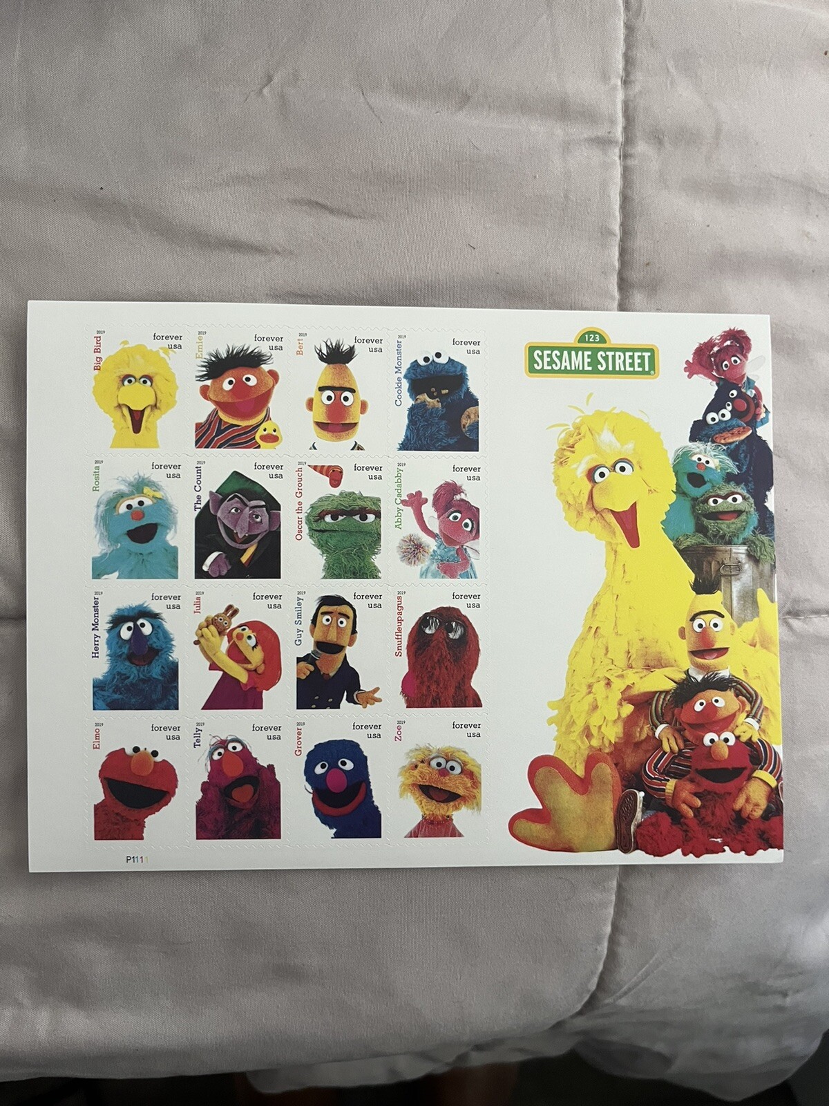 SESAME STREET Usps For Ever Total Of 16 Scott#5394