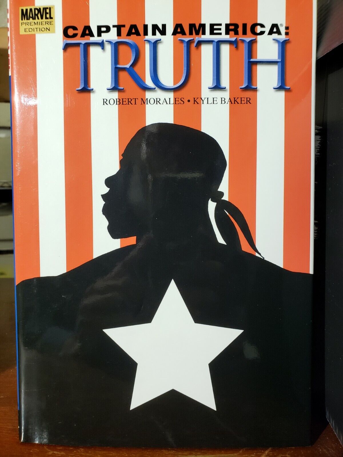 CAPTAIN AMERICA THE TRUTH RED WHITE BLACK HC HARDCOVER USED 1ST ISAIAH BRADLEY 