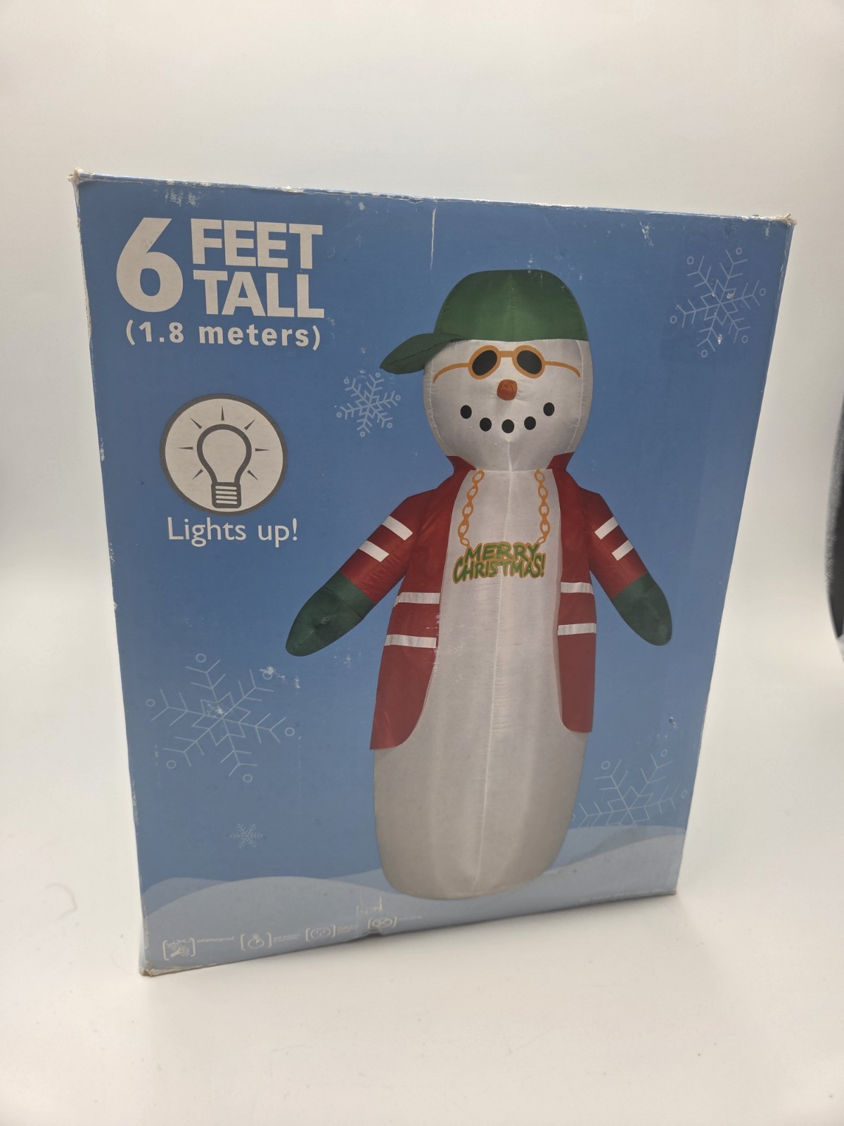 2007 GEMMY AIRBLOWN INFLATABLE HOMEY SNOWMAN VHTF