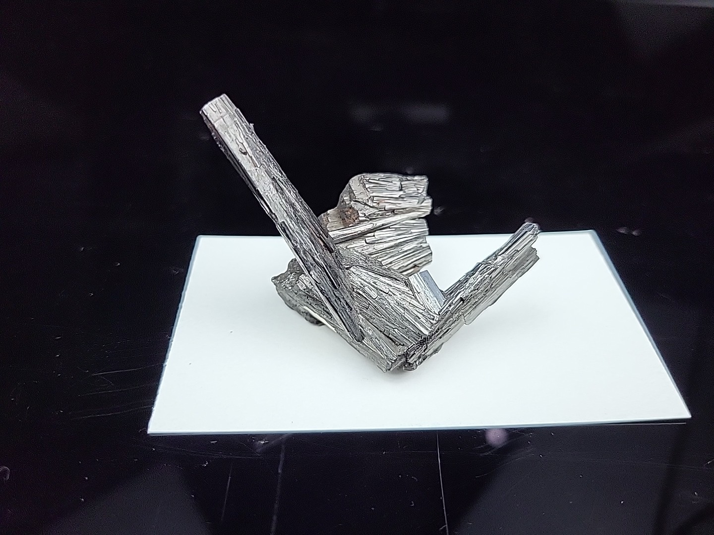 Manganite, Ilfeld, Harztor - Thuringia, Germany. Ex Clem Smith Collection