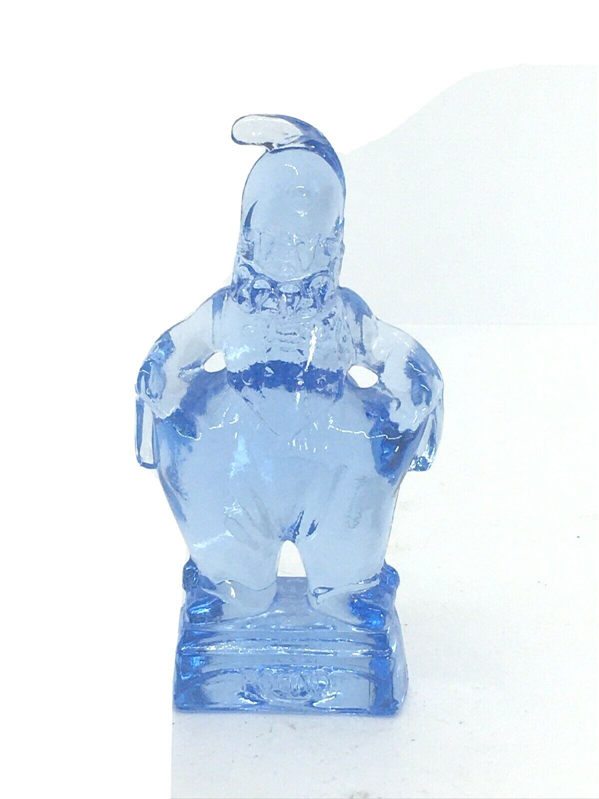 1983 Mosser Glass “FOUND” MINDY Girl Clown Willow Blue