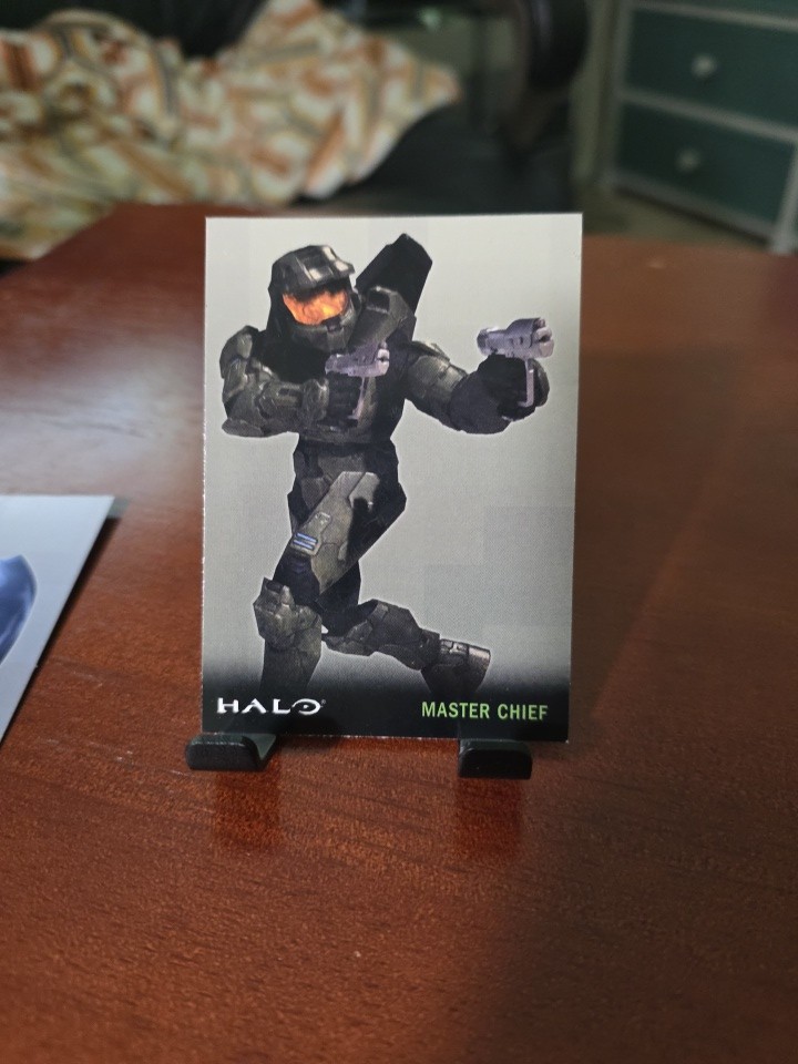2007 Topps Halo Master Chief #1 Character Card Xbox 360 Microsoft 2007 Topps Halo Master Chief #1 Character Card Xbox 360 Microsoft