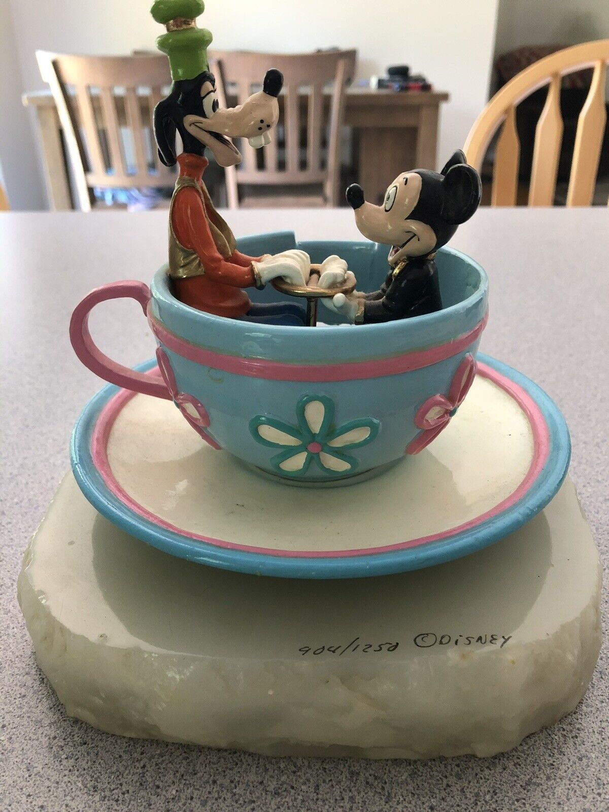 Disney’s Ron Lee Sculpture “Mickey’s Teacup Ride” 1994 Limited Edition 