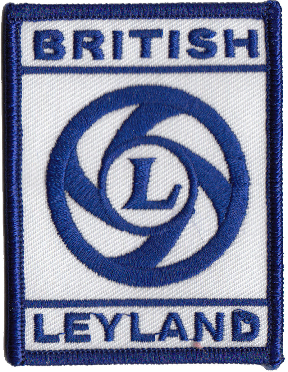 BRITISH LEYLAND embroidered patch