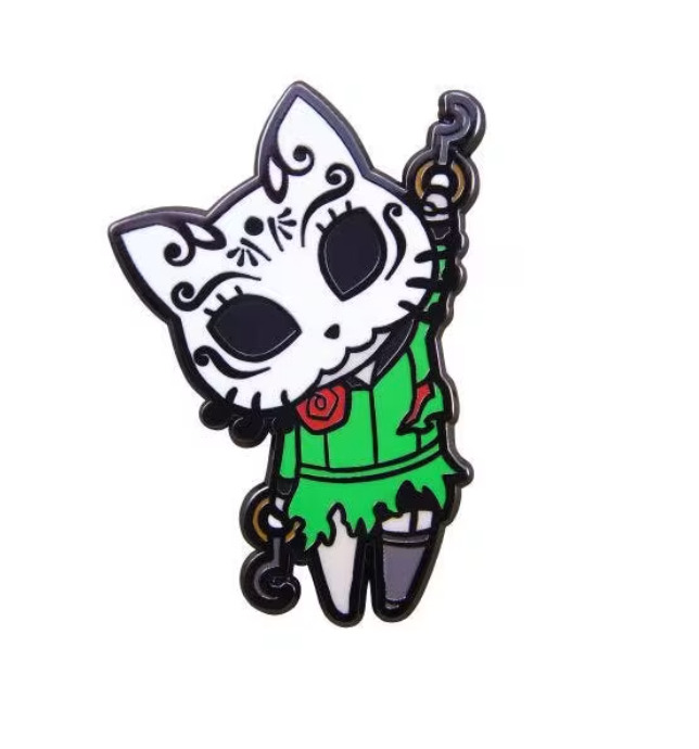 BioShock Chibi Kitty Splicer Enamel Pin Figure - Official